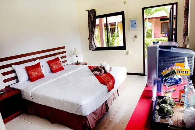 غرفة سوبيريور بسرير مزدوج أو سريرين منفصلين بإطلالة على الحديقة، Samui Mermaid Resort 3/10