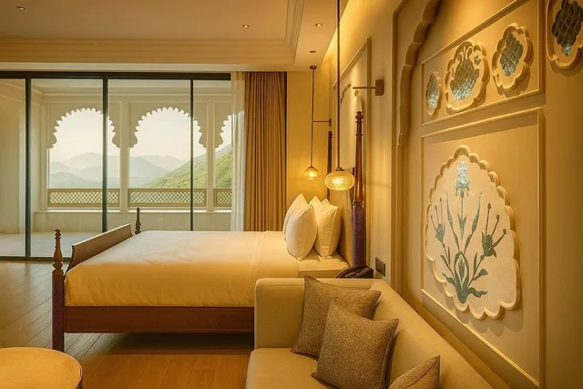 غرفة بسرير كينج، Wyndham Garden Udaipur Bhuwana 3/8