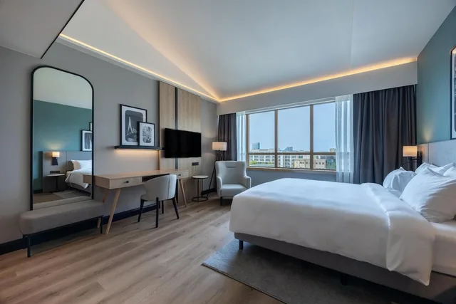 غرفة تنفيذية بسرير كينج، Radisson Hotel Amsterdam Schiphol Airport Hoofddorp 1/10