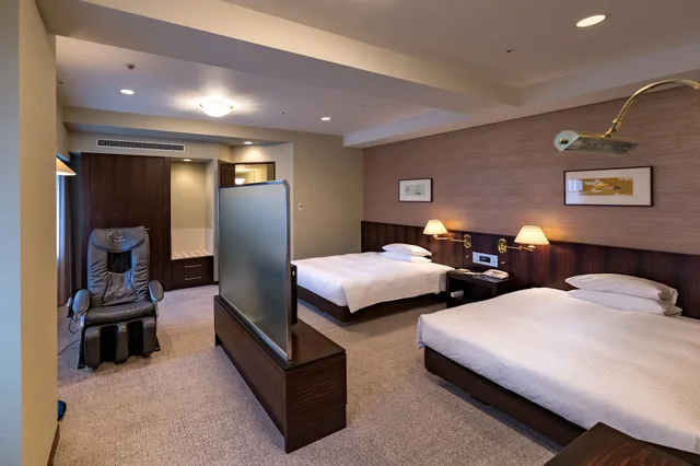 جناح بسريرين مزدوجين، Centrair Hotel 1/2