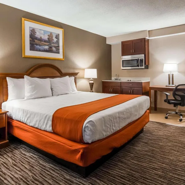 غرفة تنفيذية بسرير كينج، Best Western Gateway Adirondack Inn 2/10