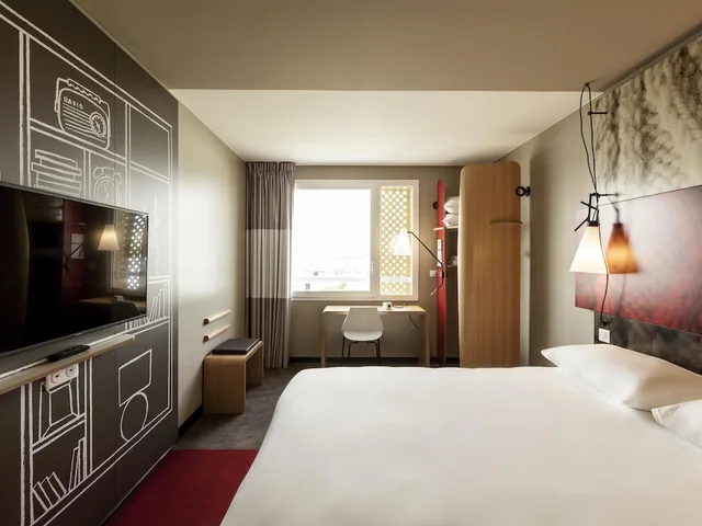 غرفة قياسية بسرير مزدوج، Ibis Lyon Carre De Soie 3/10