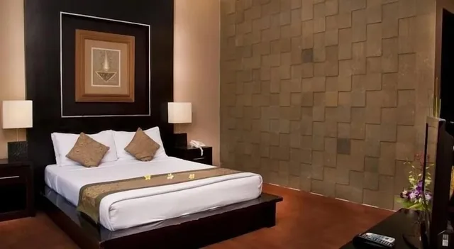 جناح عائلي بسريرين كوين بإطلالة على المسبح، SINDHU MERTHA SUITE 3/9