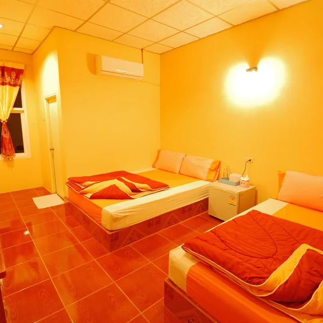 غرفة ديلوكس بسرير مزدوج، Baan Ton Nam Resort 7/10