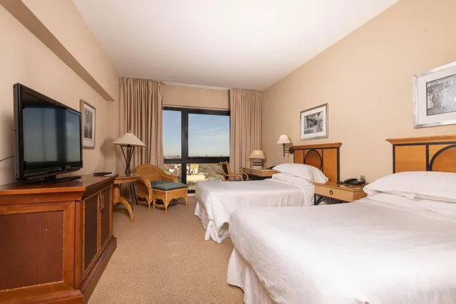 غرفة بسريرين منفصلين بإطلالة على المدينة، Sheraton Mar Del Plata Hotel 3/6