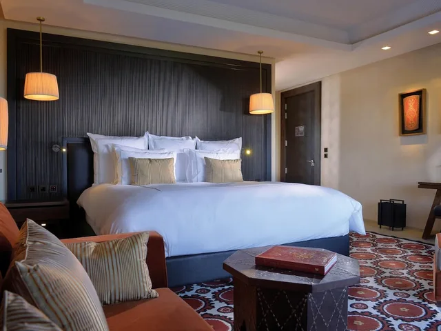 غرفة ديلوكس بسرير كينج بإطلالة على الحديقة، FAIRMONT ROYAL PALM MARRAKECH 4/8