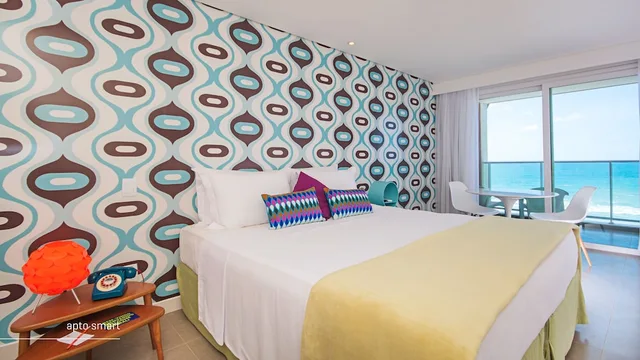 Smart, 1 Double and 1 Single Bed، Kembali Hotel Porto de Galinhas - Adults Only 7/10