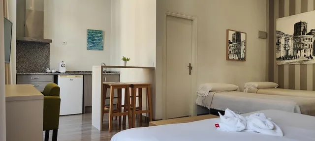 لوفت ديلوكس بسرير كوين بإطلالة على المدينة مع أريكة، San Lorenzo Boutique Hotel 4/9