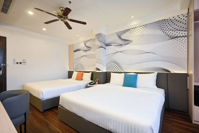 غرفة عائلية بسريرين كينج، Cicilia Saigon Hotels and Spa 10/10