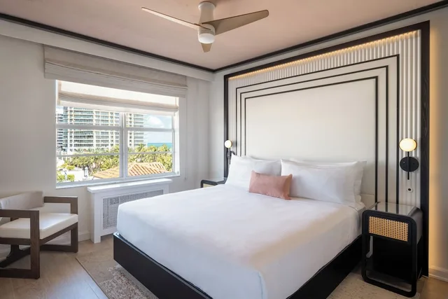 غرفة ديلوكس مفردة بسرير كينج بإطلالة جزئية على البحر، Eurostars Winter Haven 2/7