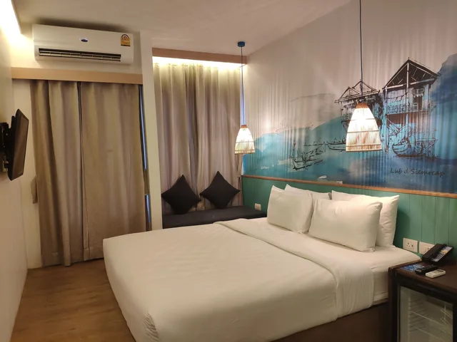 غرفة ديلوكس بسرير مزدوج، Lub d Cambodia Siem Reap 1/7