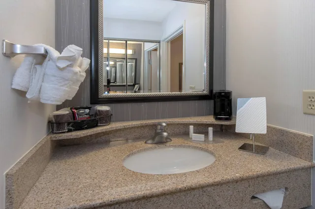 غرفة بسرير كينج مع أريكة لذوي الإعاقة، Courtyard by Marriott Albany 2/3