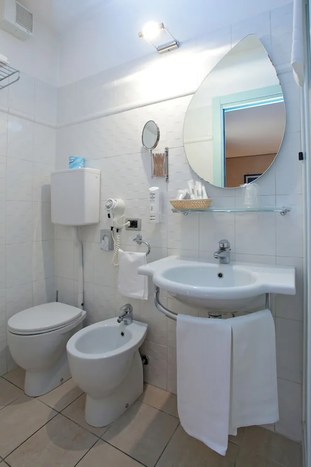 غرفة قياسية ثلاثية بثلاثة أسرّة، Albergo Centrale Bologna 8/10