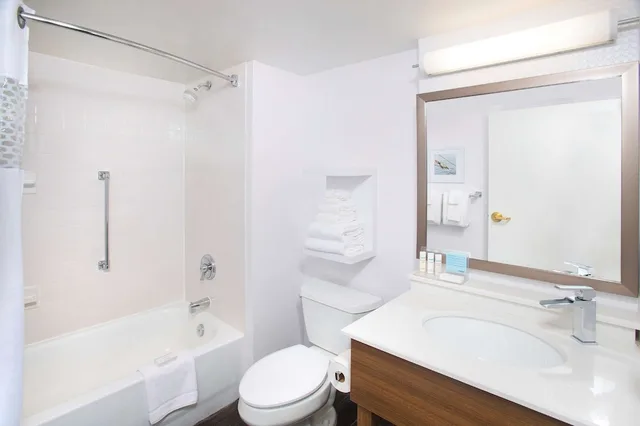 جناح بسرير كوين بغرفة نوم واحدة بمطبخ لذوي الإعاقة، Hampton Inn Suites Annapolis 5/8