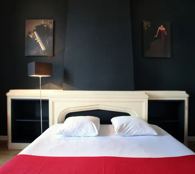 غرفة بسرير مزدوج أو سريرين منفصلين، Hotel La Royale 4/5