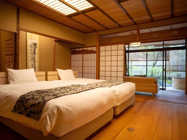 غرفة بسريرين منفصلين، Miyajima Grand Hotel Arimoto 1/1