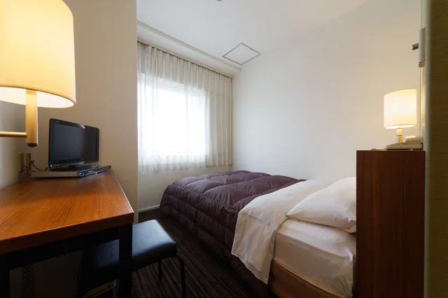 غرفة اقتصادية بسرير مزدوج، Kagoshima Washington Hotel Plaza 3/4