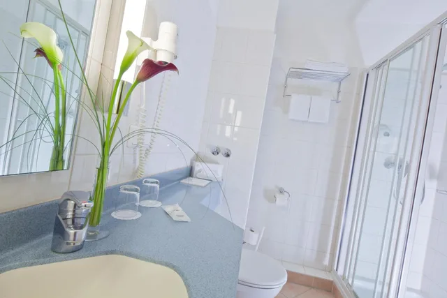 غرفة متصلة بسرير مزدوج، Room in B&B - Studio for 2 People in Hamburg Mitte, Cozy and Modern 4/8