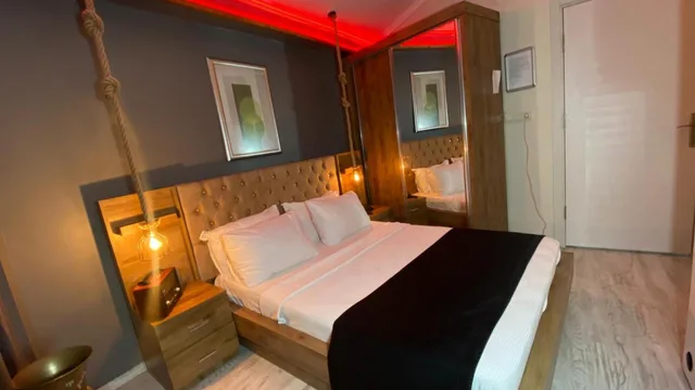غرفة بسرير كينج بجاكوزي، Chez Bore Boutique Hotel 7/10
