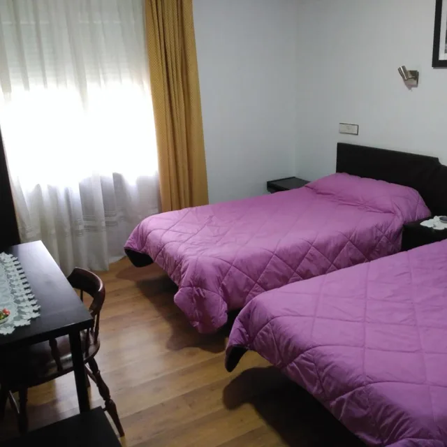 غرفة بسرير مزدوج أو سريرين منفصلين، Hotel Vaqueros 3/10