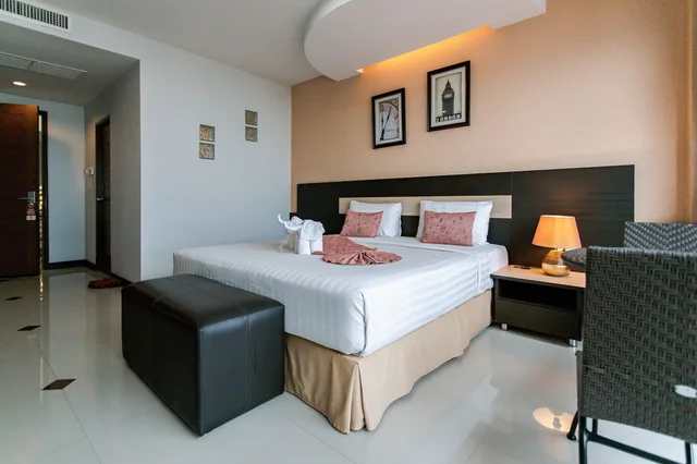 غرفة ديلوكس بسرير مزدوج، The Centris Hotel Phatthalung 3/5