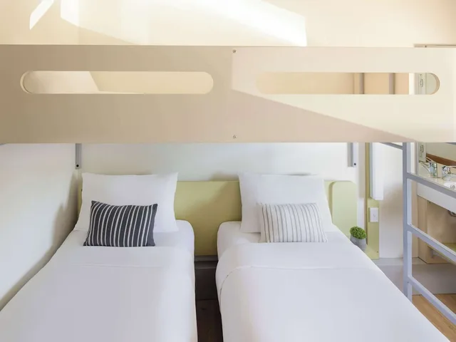 غرفة قياسية بسريرين منفصلين وسرير بطابقين، ibis budget Newcastle 5/7