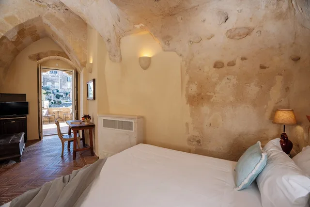 غرفة سوبيريور بسرير كوين بإطلالة على المدينة، Locanda San Martino Thermae 2/10
