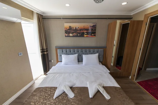 غرفة قياسية بسرير مزدوج بشرفة، Golden Sand Hotel 1/5