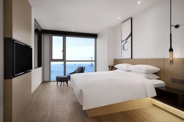جناح بسرير كينج بإطلالة على البحر، Fairfield by Marriott Busan Songdo Beach 1/5