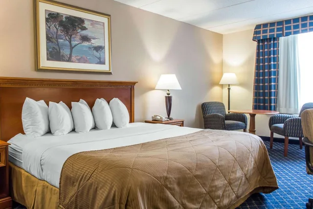 غرفة ديلوكس بسرير كينج، Clarion Hotel & Conference Center Ronkonkoma MacArthur Airport 1/1