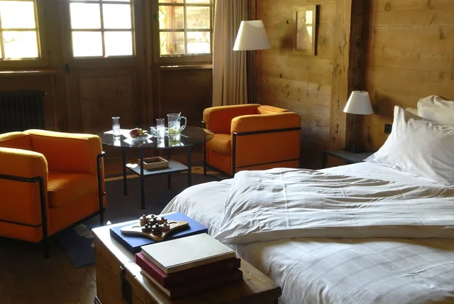 Luxury, Double Bed, Street View، Le Hameau Albert 1er 2/3
