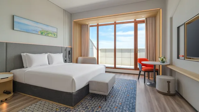 جناح بسرير كوين بغرفة نوم واحدة، Holiday Inn Express Yantai Penglai by IHG 3/8