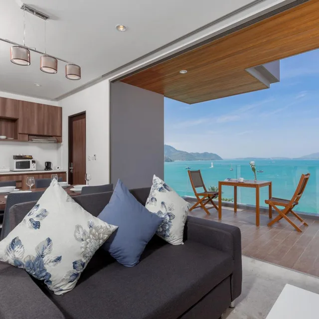 جناح بإطلالة على البحر بغرفتي نوم، X10 Seaview Suites At Panwa Beach 1/9