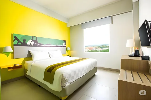 Premium, Deluxe, King Bed, KHAS Surabaya Hotel 1/2