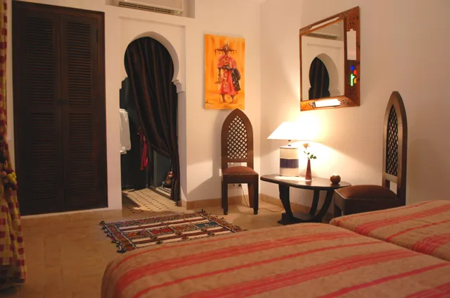 غرفة سوبيريور بسريرين منفصلين، Riad Aubrac 3/4