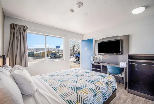 غرفة قياسية بسرير كوين، Motel6 Elko, NV 4/5