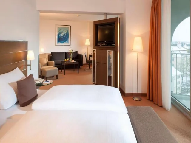 جناح جونيور بسريرين منفصلين، Dorint Hotel An Der Kongresshalle 2/6