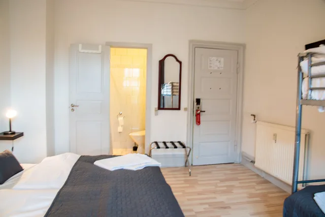 غرفة عائلية رباعية بغرفة نوم واحدة، Hotel Amager 7/9