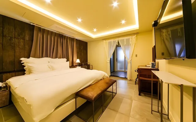 Pool, Villa, Partial Ocean View, Sauna, Terrace، SongJeong Lesign Hotel 1/1
