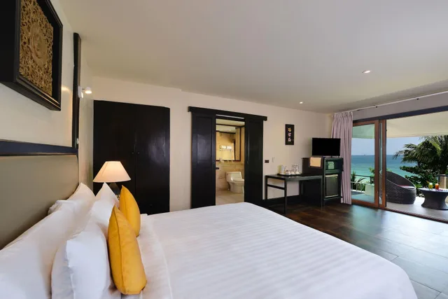 غرفة ديلوكس بإطلالة على البحر بجاكوزي، ANDAMAN WHITE BEACH RESORT 1/6