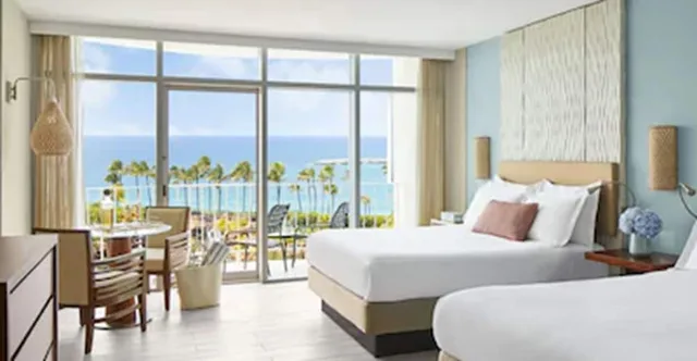 Room, 2 Queen Beds, Water View, The Coral at Atlantis 2/4