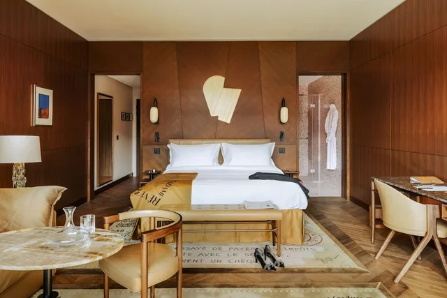 جناح جونيور عائلي بسرير كينج بإطلالة على الحديقة بشرفة مع أريكة، Hotel Madame Reve 1/3
