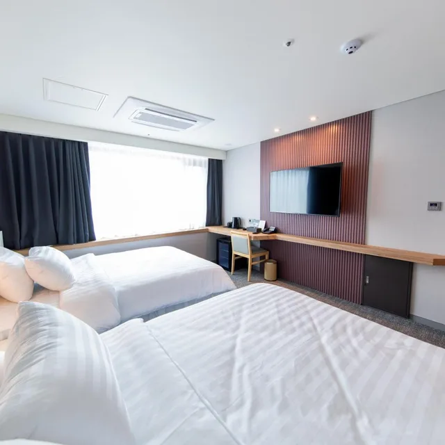 غرفة ديلوكس بسريرين منفصلين، Seoul Olympic Parktel 3/8