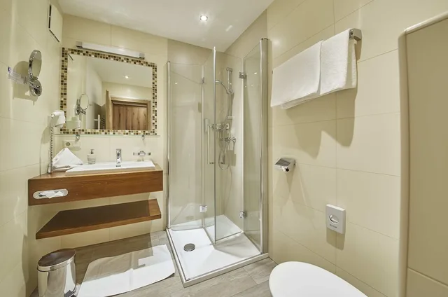 غرفة كومفورت بسرير كوين بشرفة، Hotel Romerhof 4/5