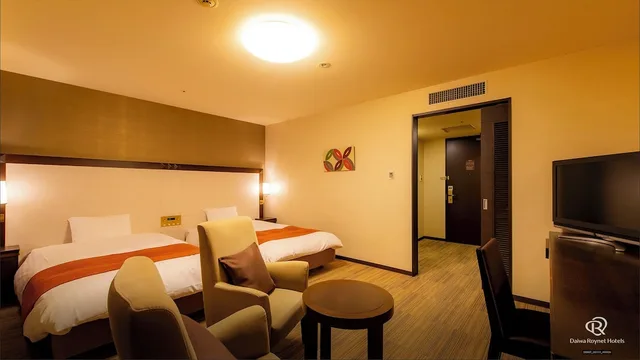 Hollywood, Twin Beds, Smoking، Daiwa Roynet Hotel 2/3
