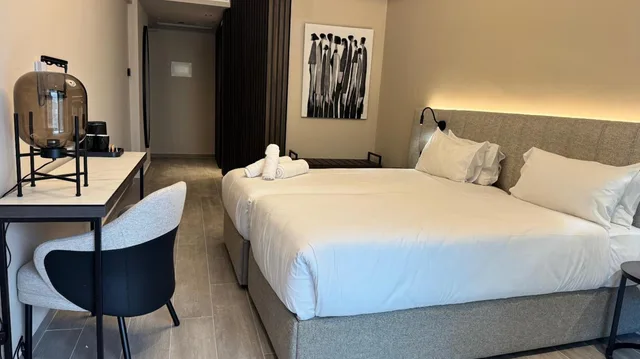 غرفة تنفيذية بسريرين منفصلين بشرفة، Aste Hotel 9/10