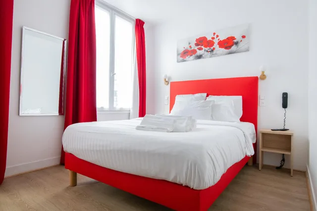 غرفة بسرير مزدوج، Hotel de Bordeaux 2/2