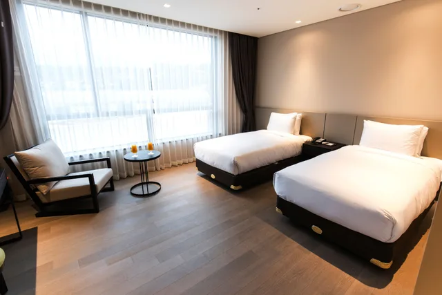 غرفة قياسية بسريرين منفصلين، Hotel Nanta 1/9