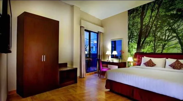 استوديو بسرير كينج، Kuta Central Park Hotel 1/3