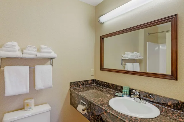 Room, King Bed, Bathtub, Accessible, Best Western North Roanoke 7/8
